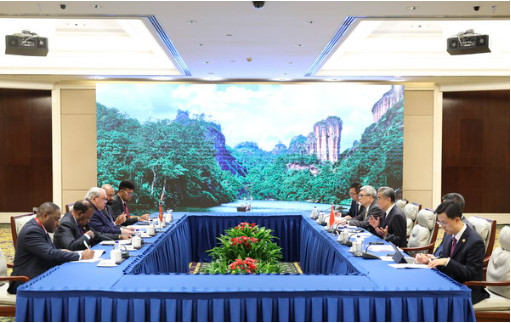 王毅会见巴布亚新几内亚外长特卡琴科3